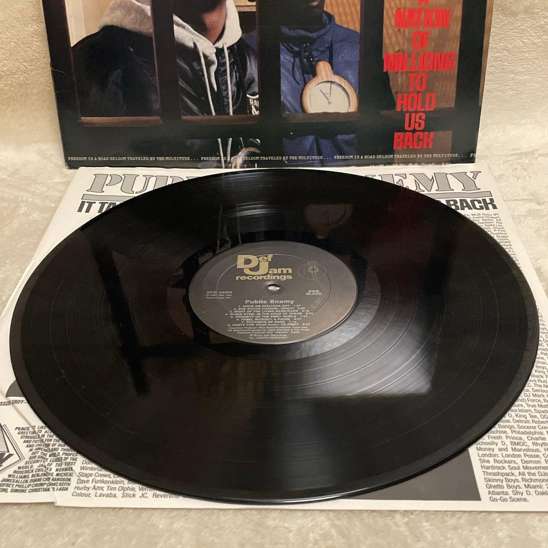 US盤 Public Enemy 1988 2ndアルバム 歴史的名盤