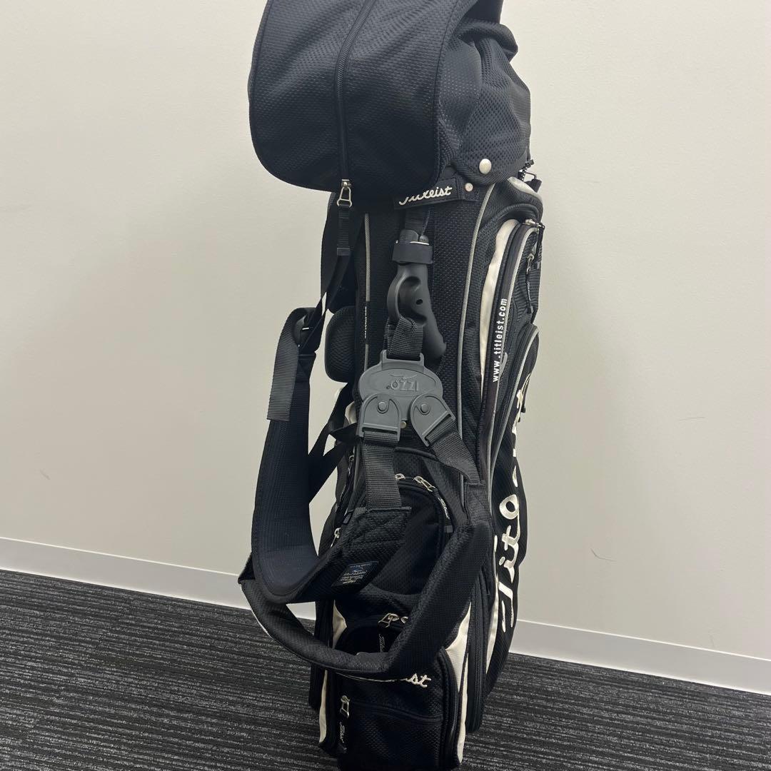 タイトリスト　キャディバッグ　黒　巾着付
