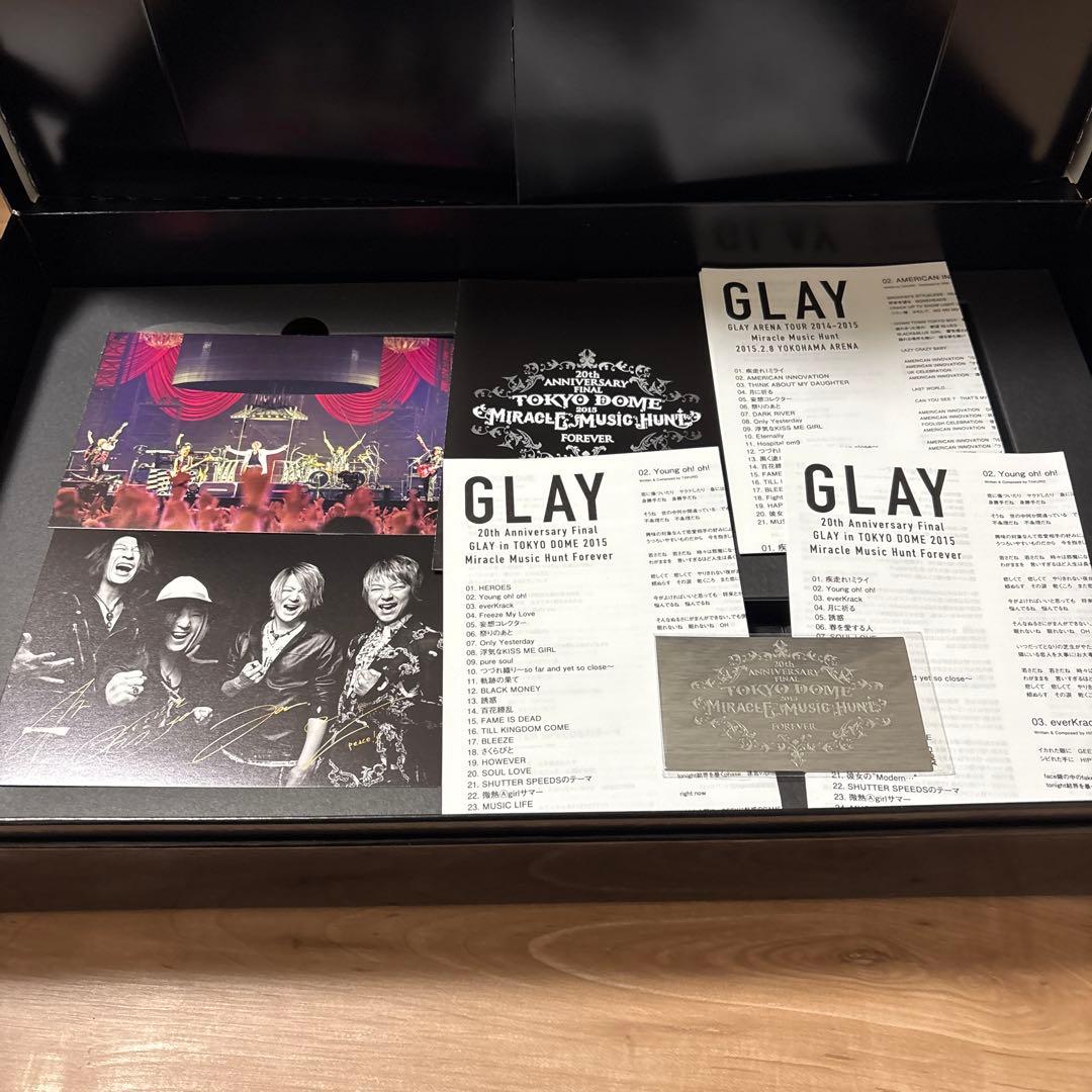 GLAY 20th TOKYO DOME 2015 限定BOX