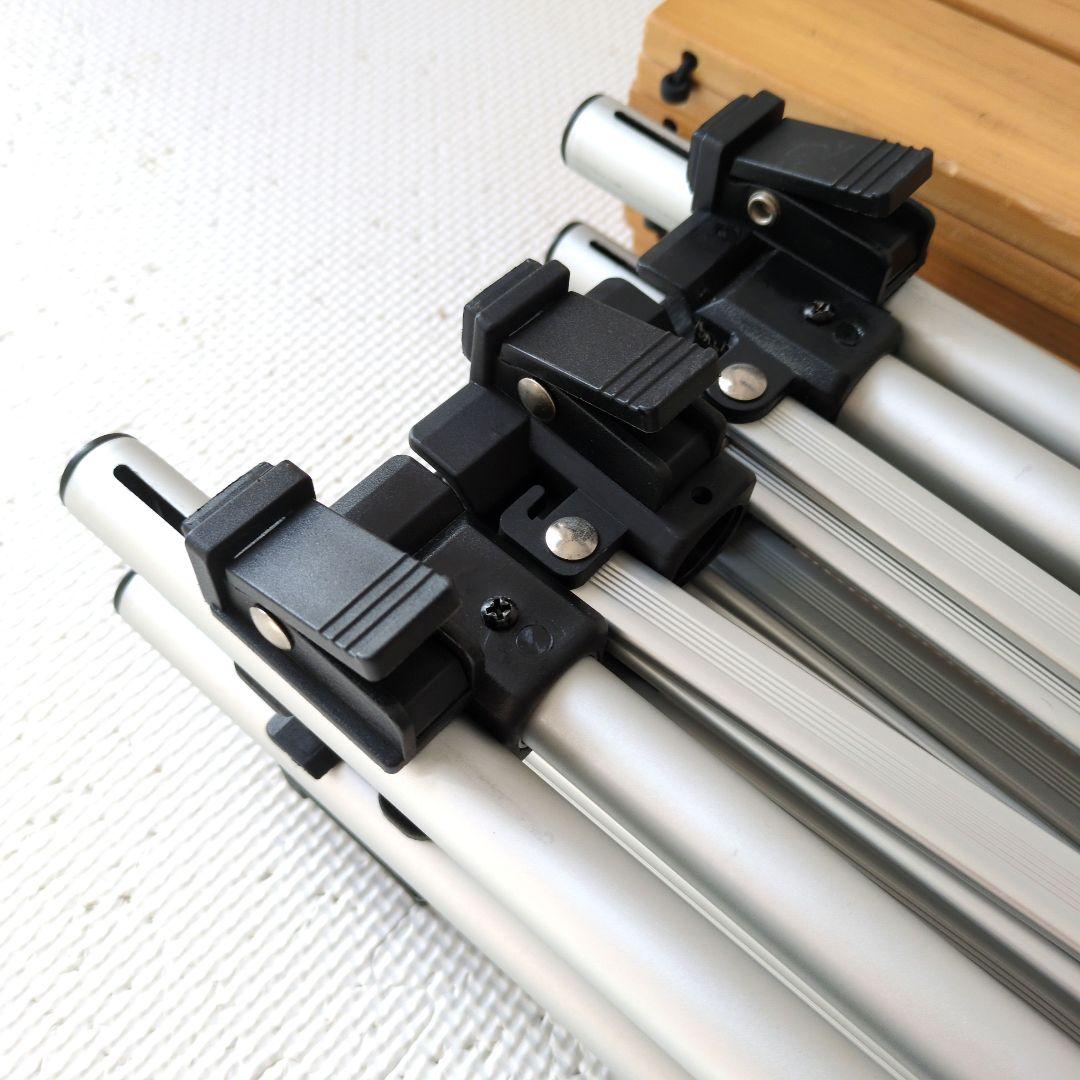 りょ Coleman ナチュラルウッドロールテーブル 120