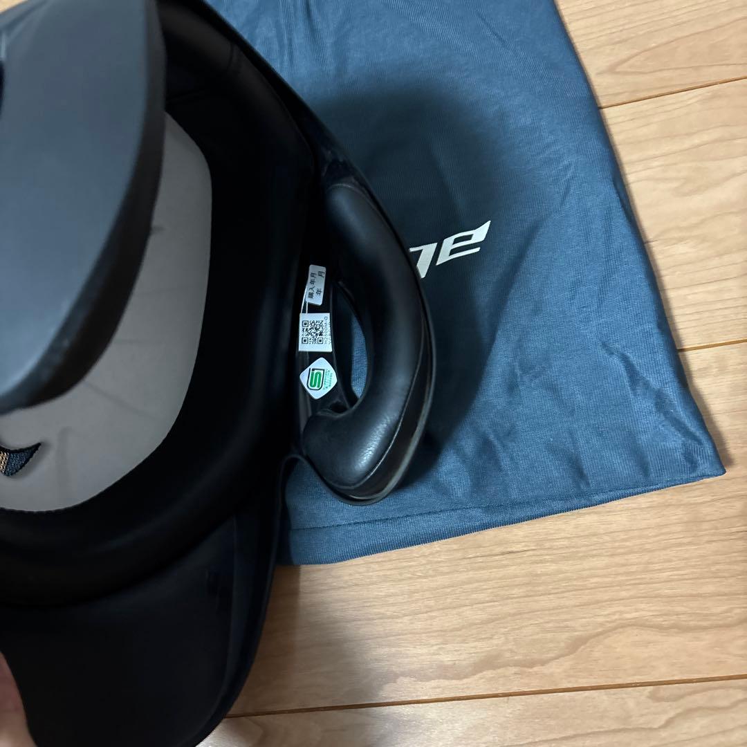 PRWEDGE 野球ヘルメット Oサイズ ブラック 収納袋付き ほぼ未使用