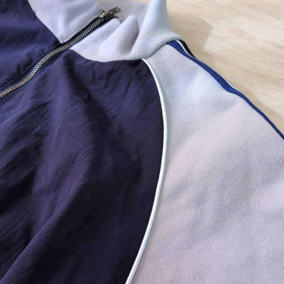 ニコアンド　ジップラインジャケットワンピース　ロングワンピース　ドローコード　L