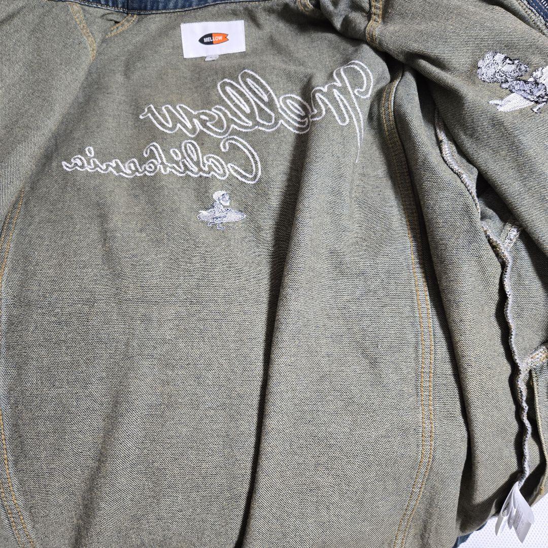 美品 MELLOW メロー デニムジャケット