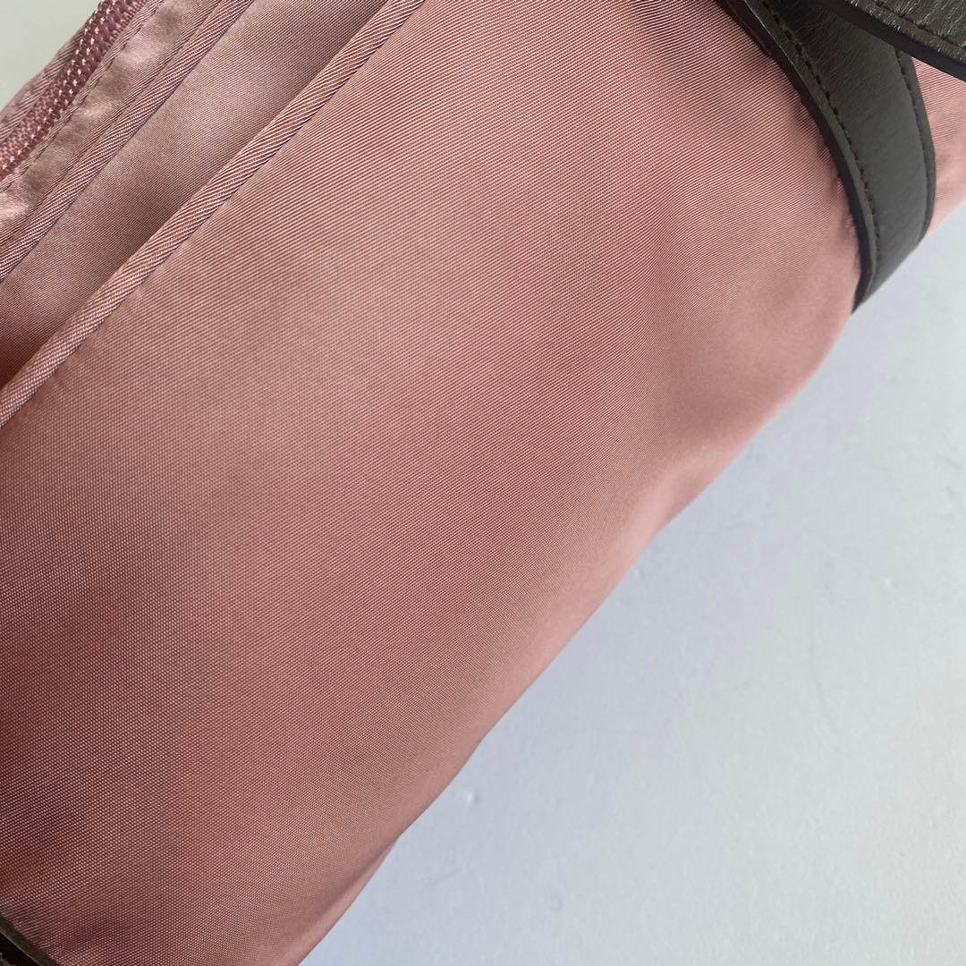 希少 PORTER フルート ケース ピンク ハンド ショルダーバッグ 2way