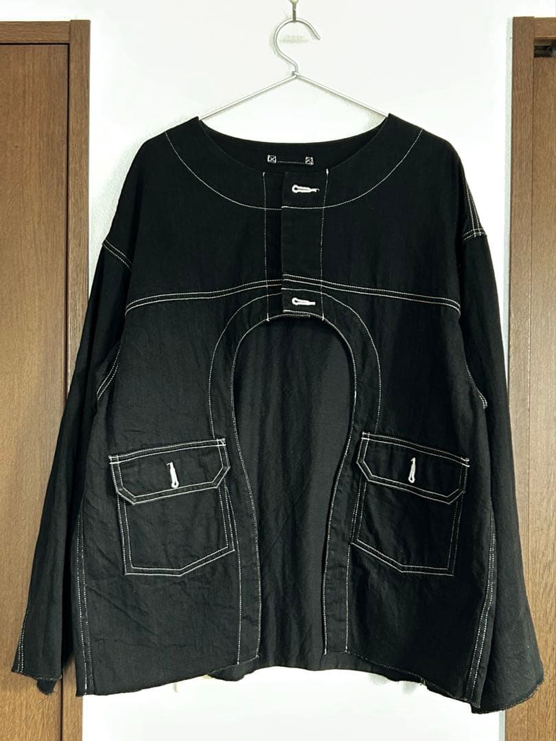 ジャケット・アウター Sasquatchfabrix.20ss BOLERO DENIM JACKET