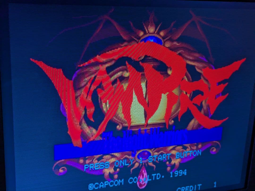 アーケード基板 CPS2 ヴァンパイア / VAMPIRE 電池レス化済み