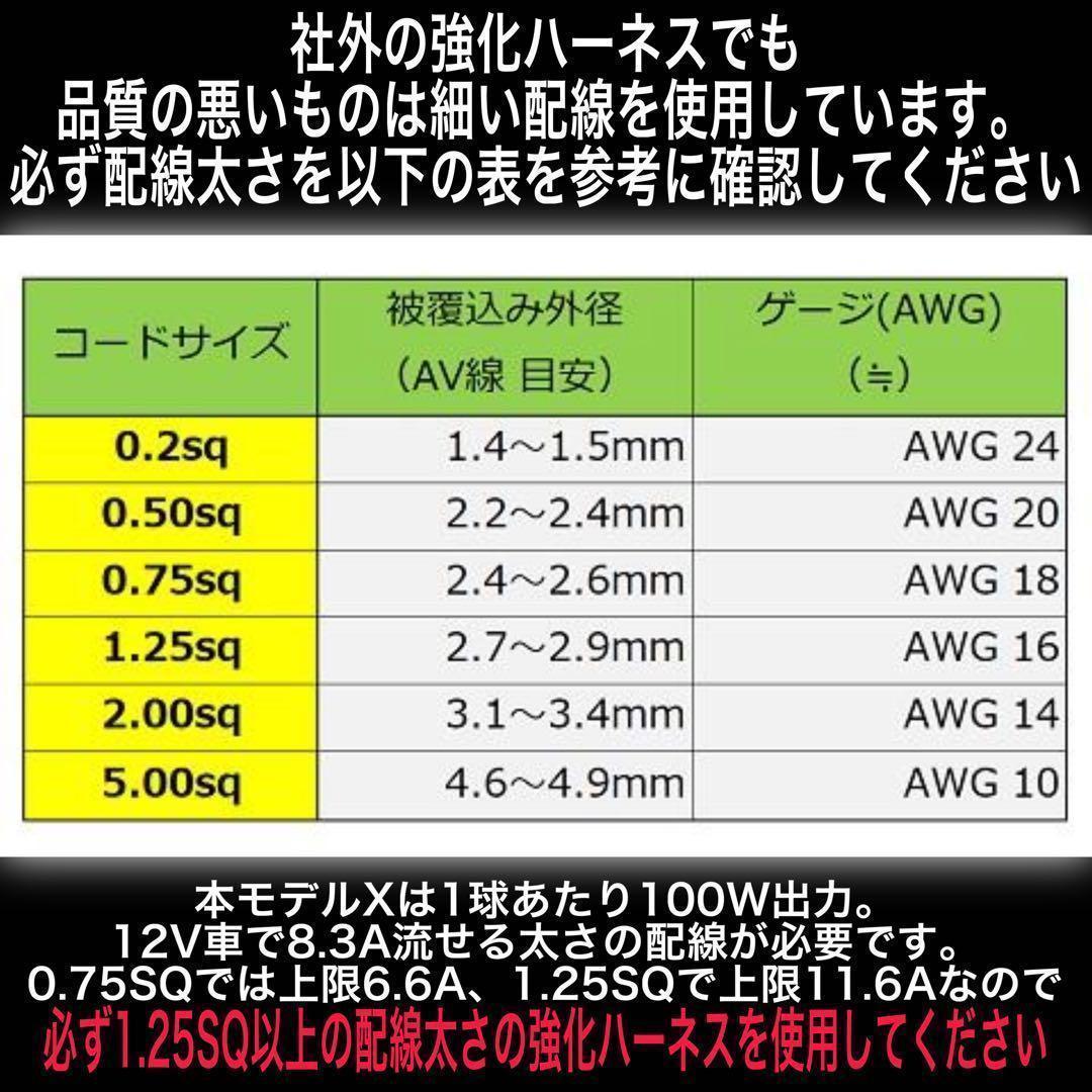 【X】 HB4 3000K 爆光 LEDフォグ 国内最強 黄色 イエロー AB1