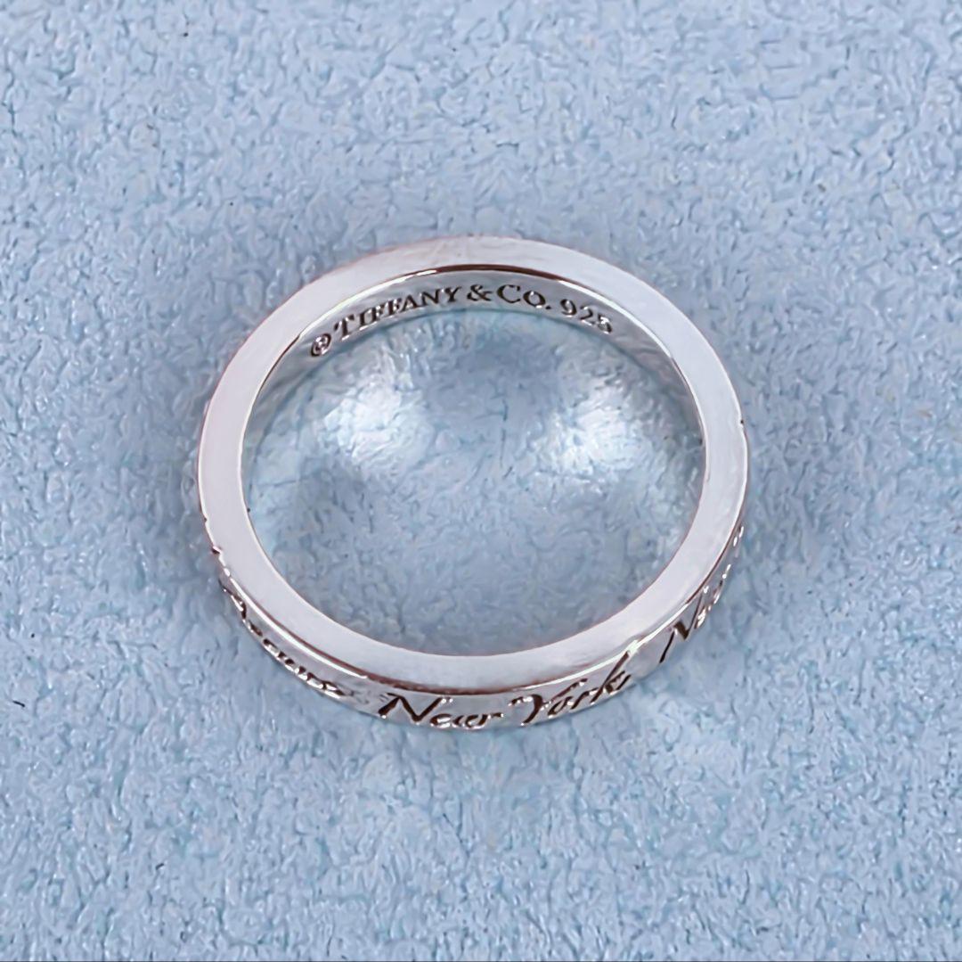 極美品 ティファニー TIFFANY&Co. ノーツ ナロー リング 指輪