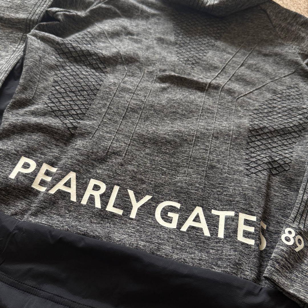 現行モデル　極美品　パーリーゲイツ　ジャケット　ブルゾン　M〜L相当　グレー　紺