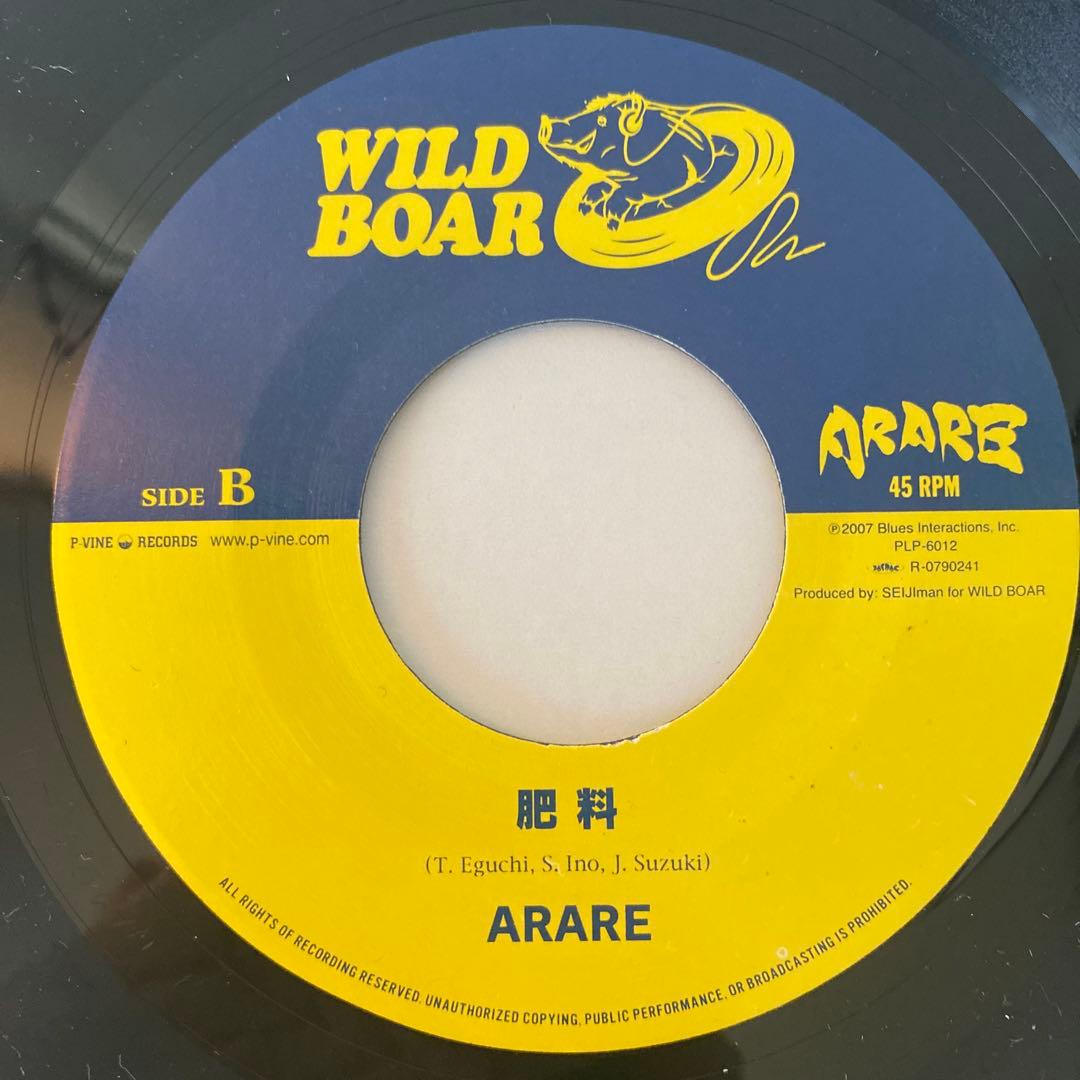 【美品】 Arare - レゲエ狂のうた / レコード