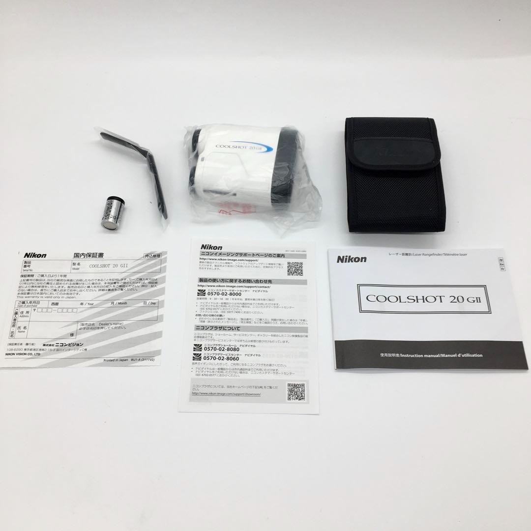 Nikon ゴルフ レーザー 距離計 COOLSHOT 20 GII