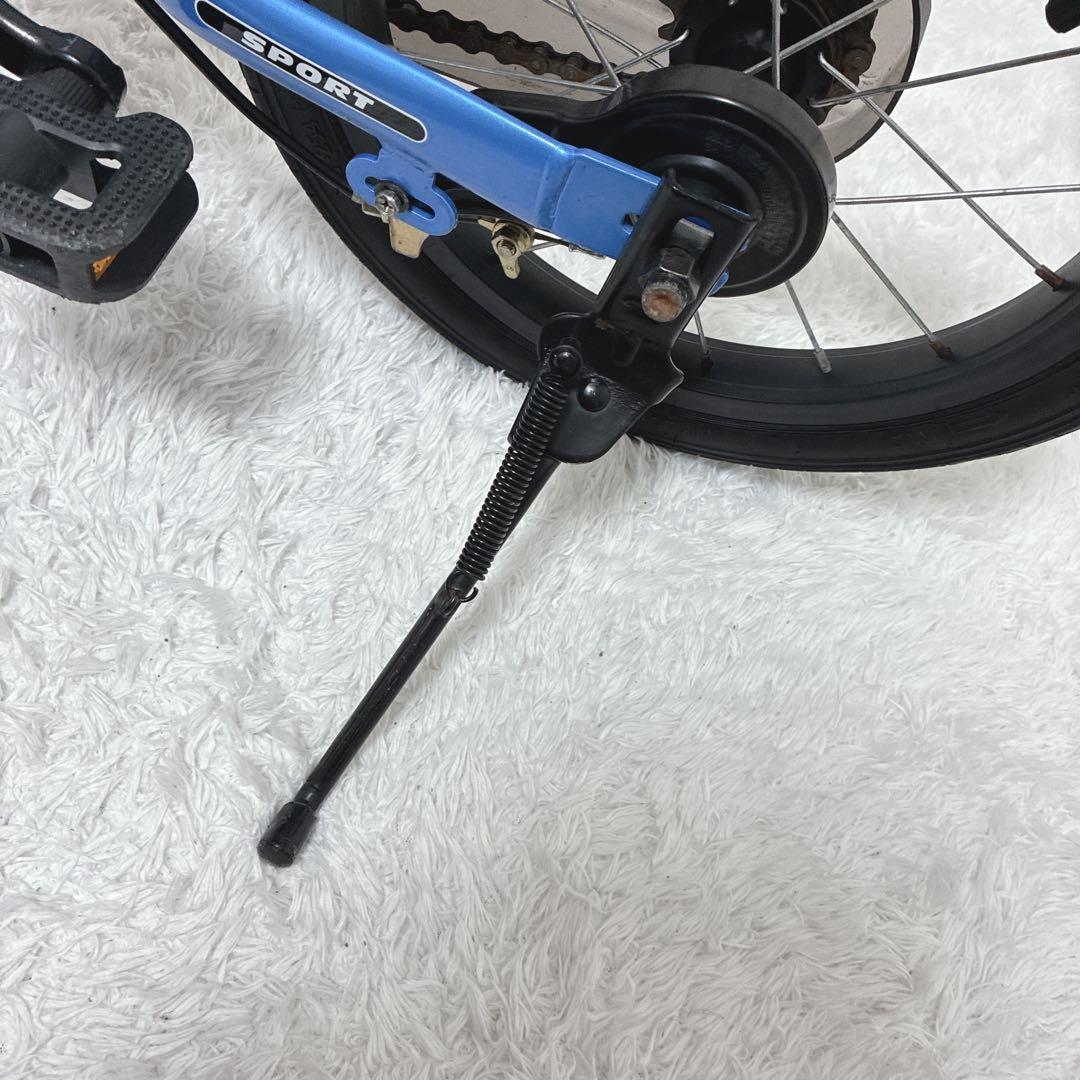 STRIDER ストライダー 14X ブルー 14インチ スタンド　ペダル付き