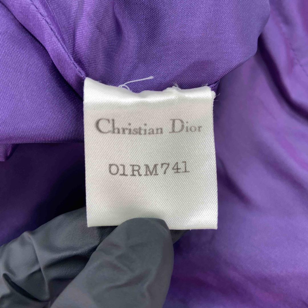 クリスチャンディオール レディース 長袖ワンピース 総裏 フランス製 パープル