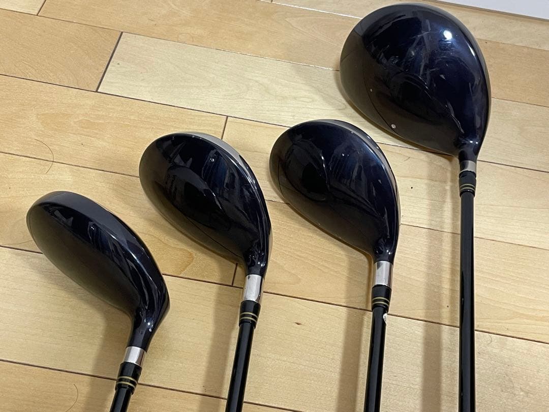 初心者向けSPALDINGメンズ ゴルフクラブ12本セットflex R カーボン