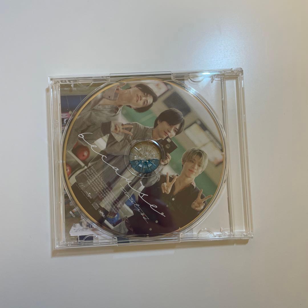 【特典付き】timelesz because 全形態