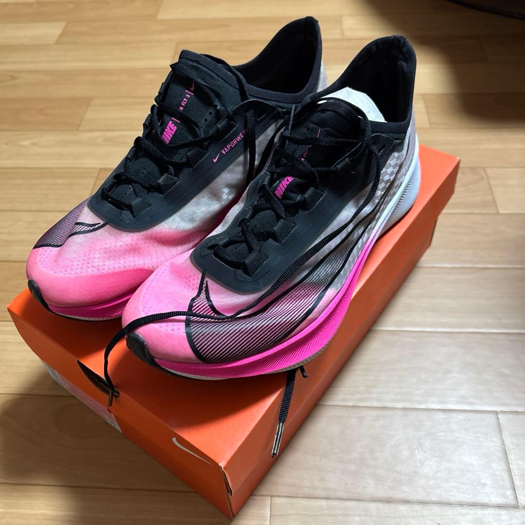 NIKE ZOOM FLY 3 27cm ナイキ ズームフライ3 ピンク