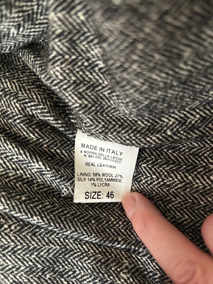 Salfra レザーベスト　46