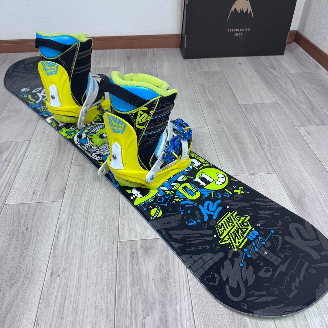 K2 ジュニア スノーボードセット 130cm ブーツ23cm