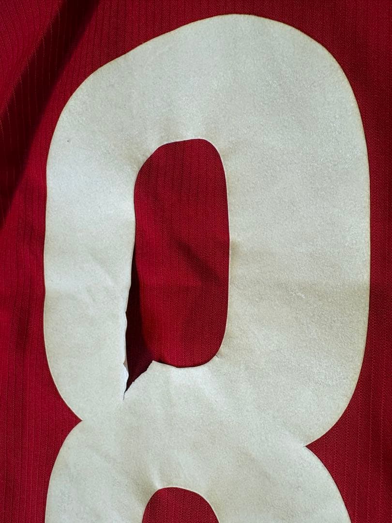 マンチェスターユニフォーム L 長袖 NIKE製 Vodafone 赤 激レア