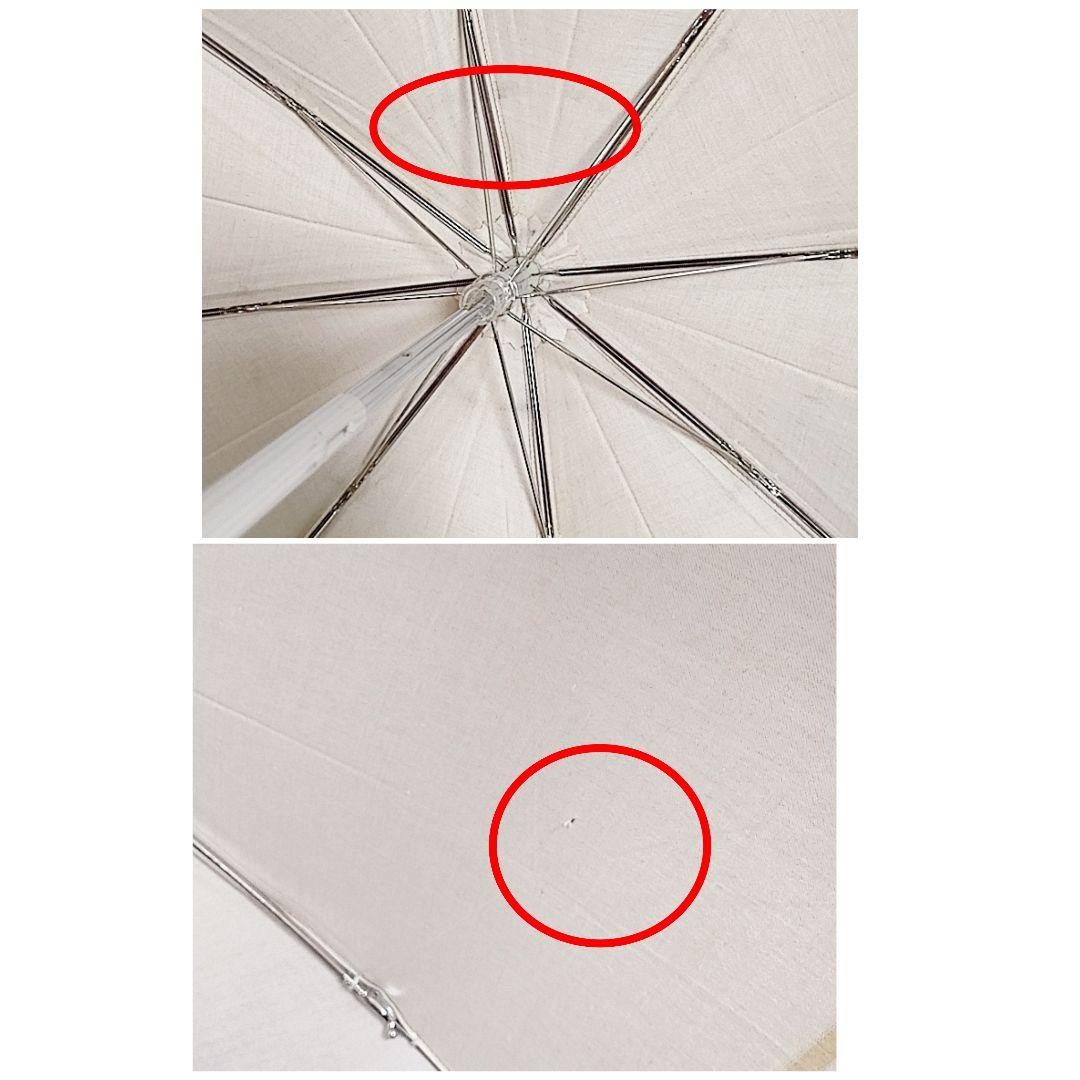 フェンディ　晴雨兼用　日傘　折りたたみ　　ロゴ　傘袋付き　クリーム色