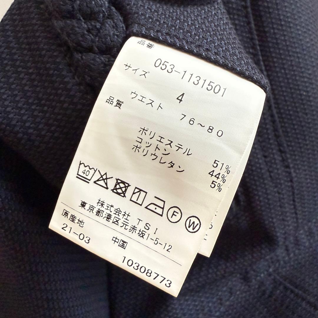 美品　パーリーゲイツ　ハーフパンツ　短パン　4 M〜L相当　紺　ネイビー　マリン