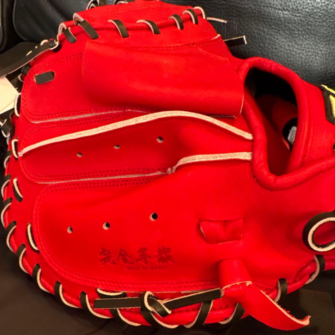 新品　硬式 ハイゴールド　キャッチャーミット　ミズノプロ　ハタケヤマ　zett
