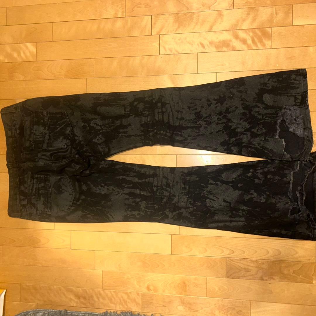 jaded London フレアデニム archivey2k平成お兄系ダーク