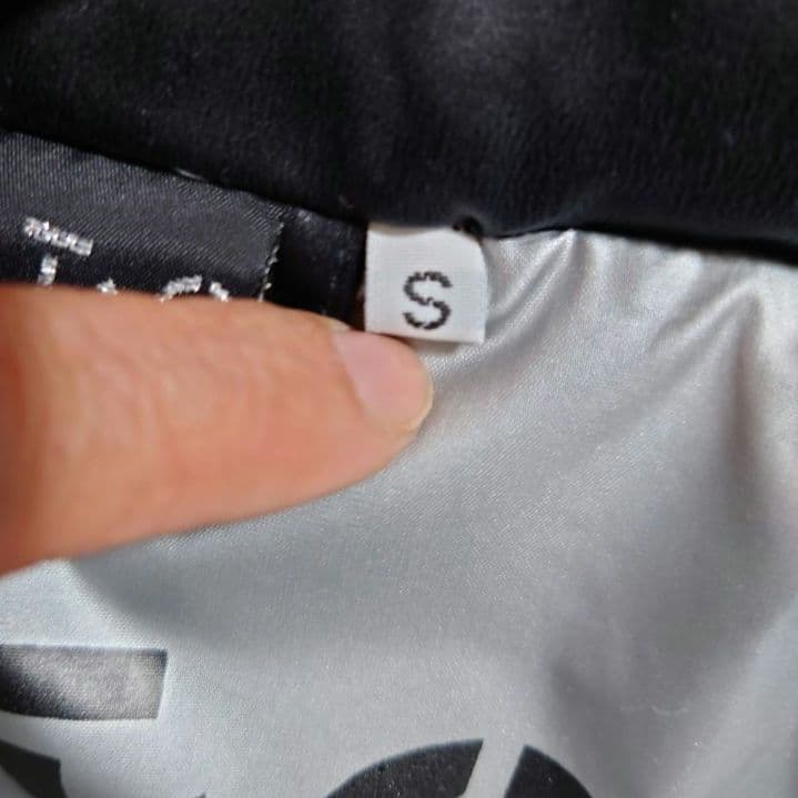 【美品・未使用】OTC MCM ダウンベスト 黒 S シルク 羽毛