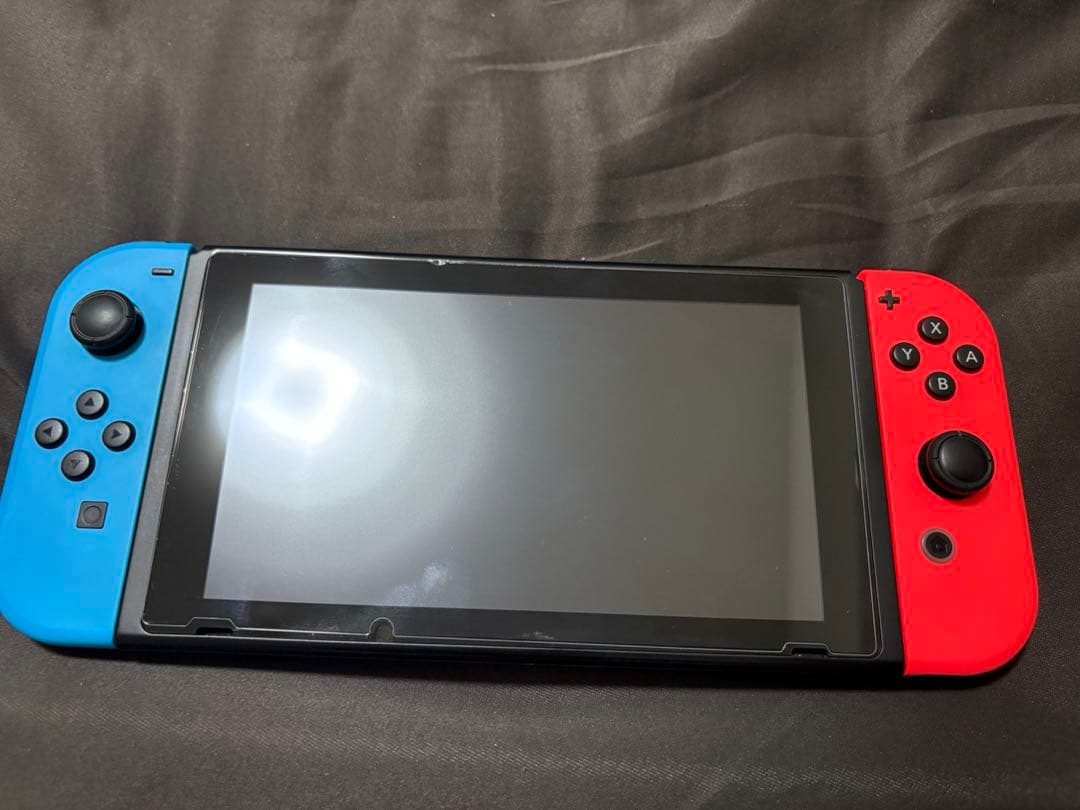 Nintendo Switch 本体 ガラスフィルム付 周辺機器