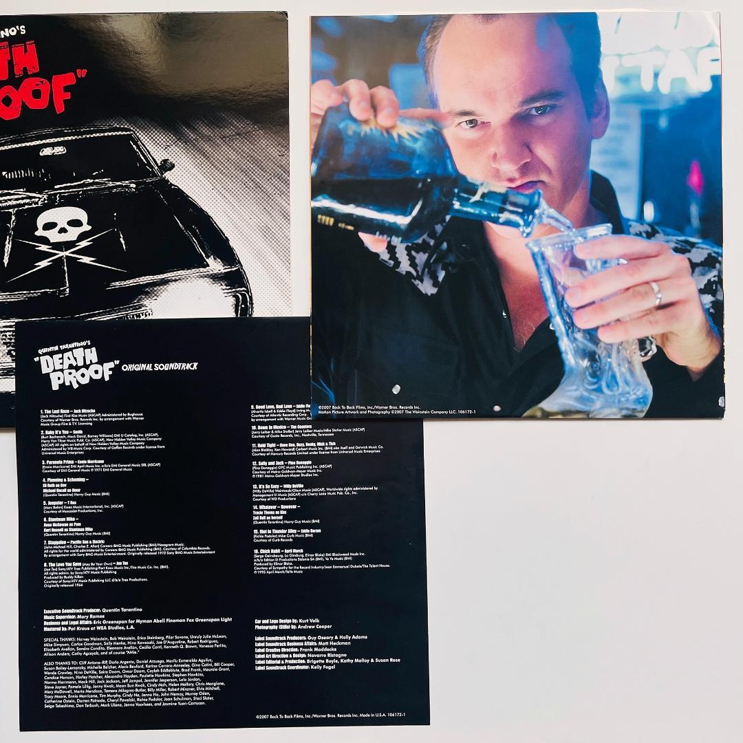 貴重 レコード DEATH PROOF クエンティン・タランティーノ T Rex