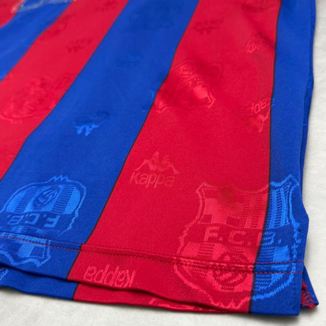 90s Kappaカッパ FC Barcelona DELFINI ゲームシャツ