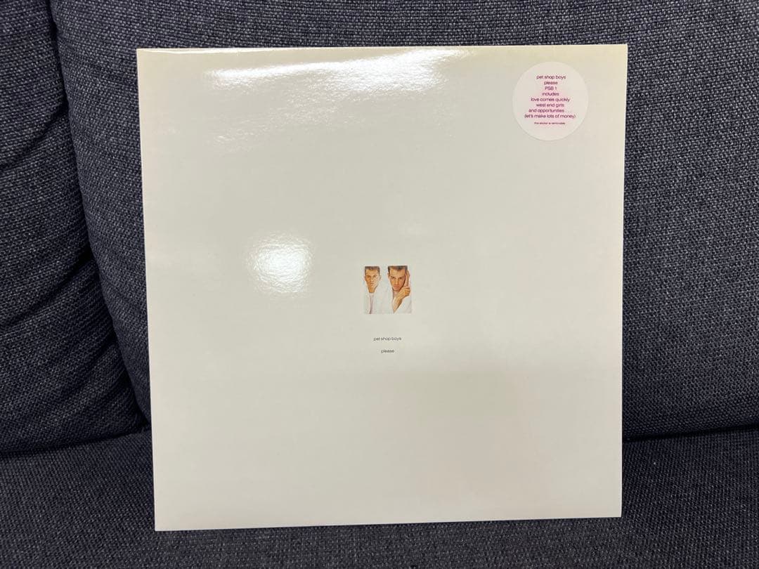 Pet Shop Boys Please 1986 英国盤 LP洋楽　オリジナル