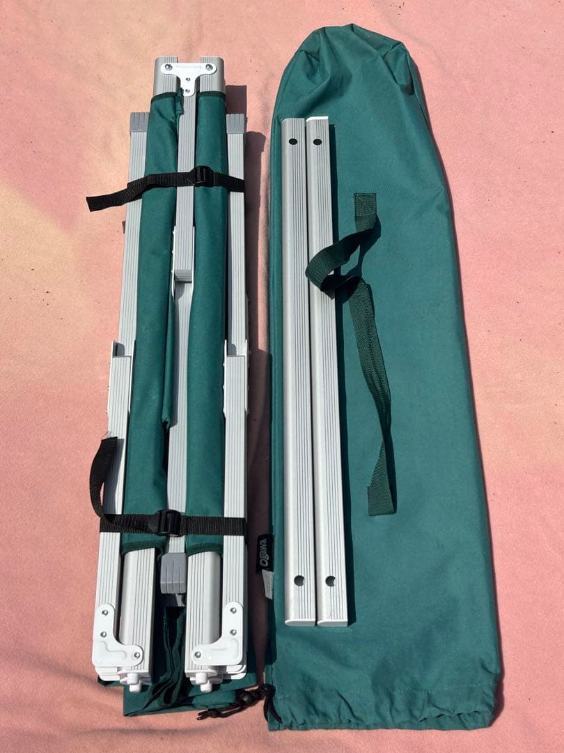 Ogawa 小川キャンパル 1973 アルミGIベッドワイド キャンプ用品 美品