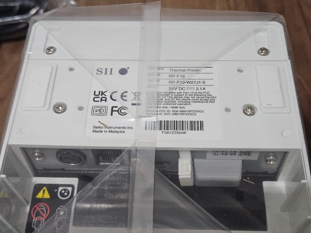 【新品未使用】RP-F10-W27J1-5　サーマルプリンター