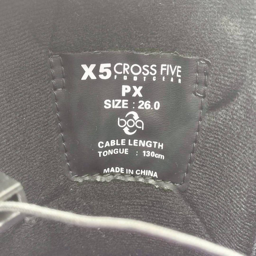 180 CROSS FIVE スノボブーツ　PX-BOA 26.0cm