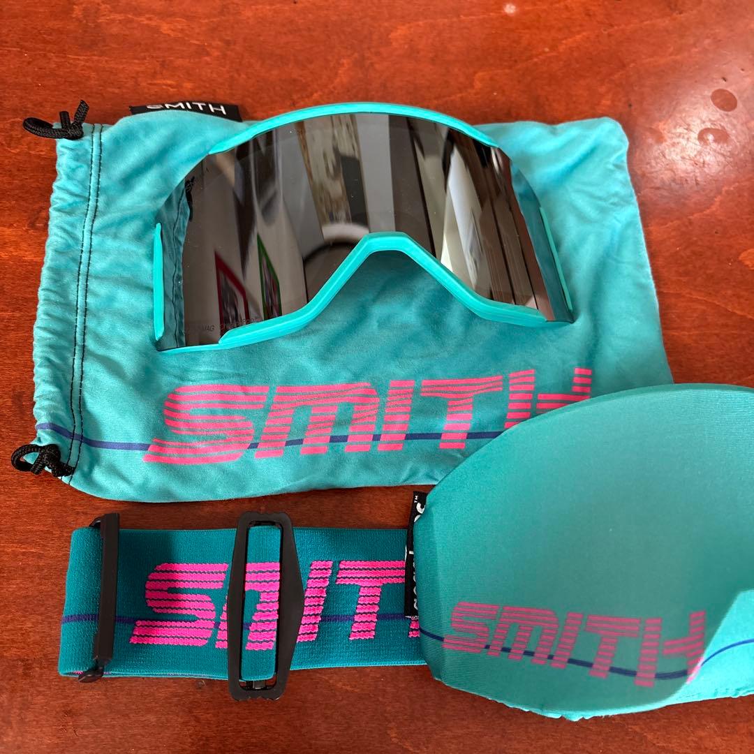 SMITH アクアブルー ゴーグル