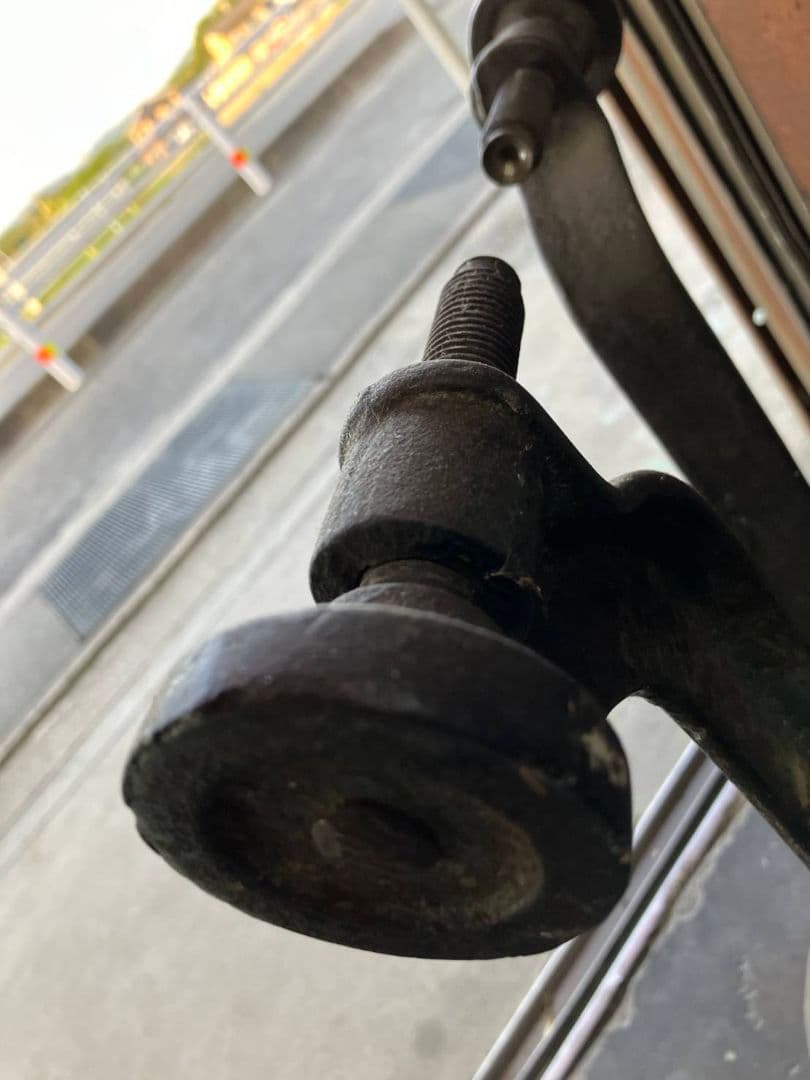 リム調整 振れ取り台 特殊工具 昭和レトロ 自転車 振取　歪み矯正特殊工具