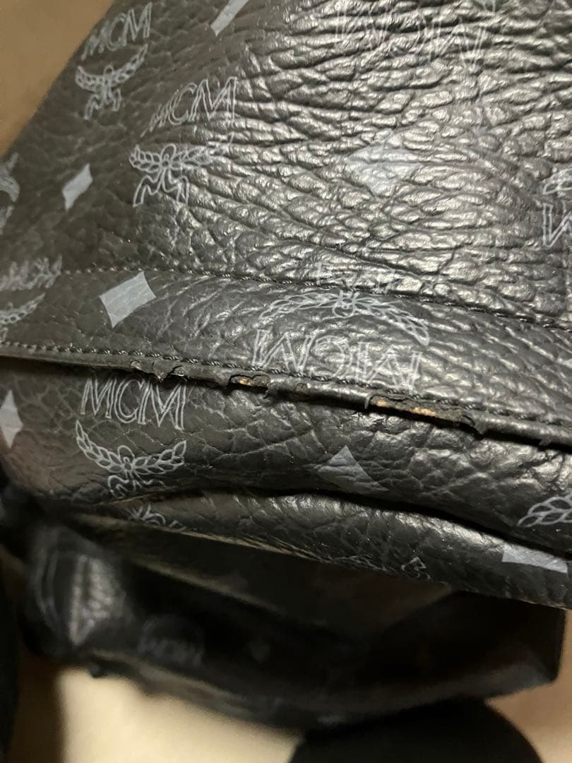 MCM リュック　ブラック