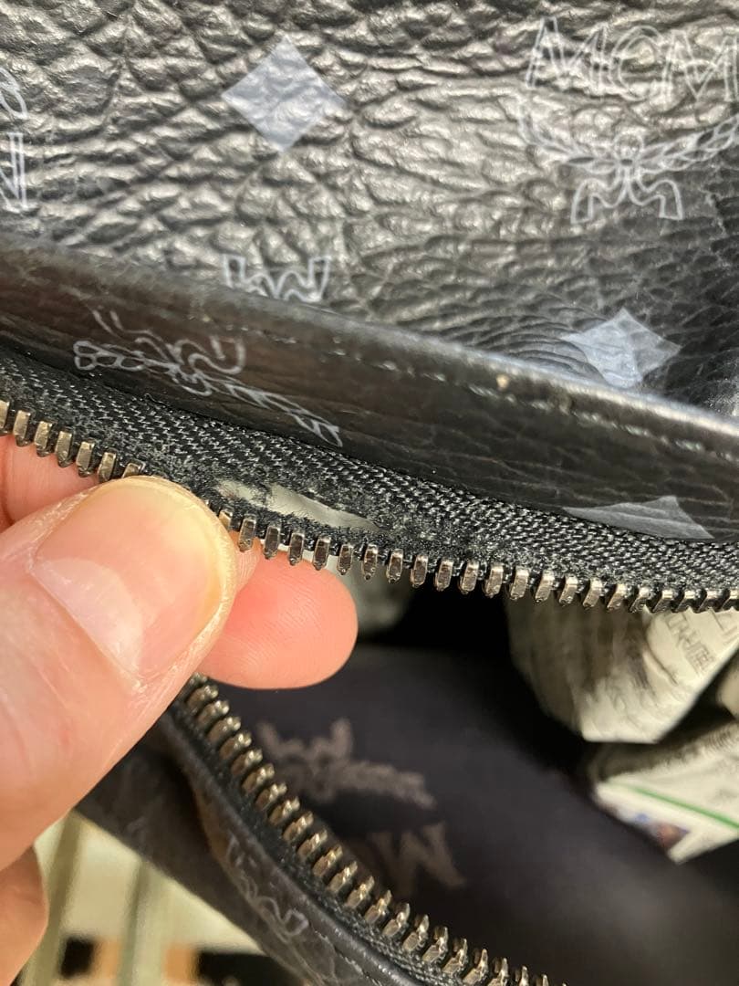 MCM リュック　ブラック