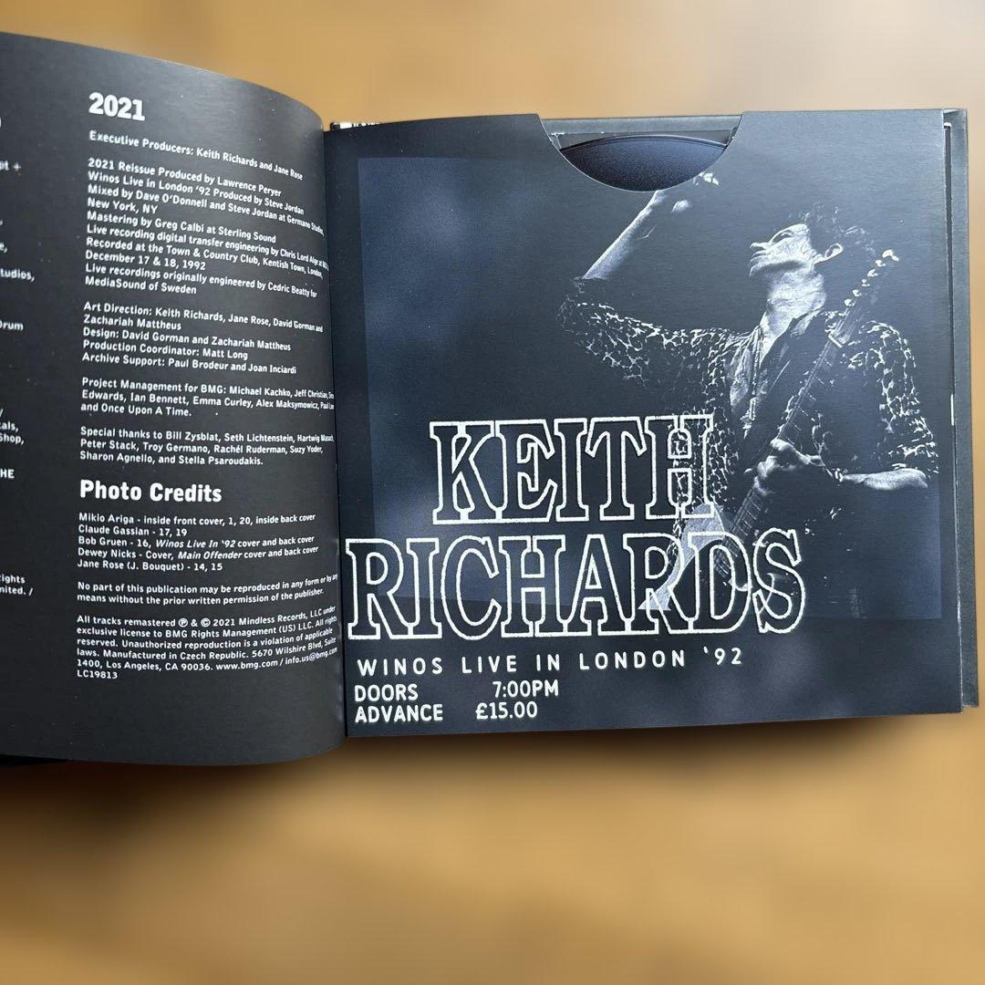 keith richards レアベスト 2枚組デラックス盤　計3タイトルセット