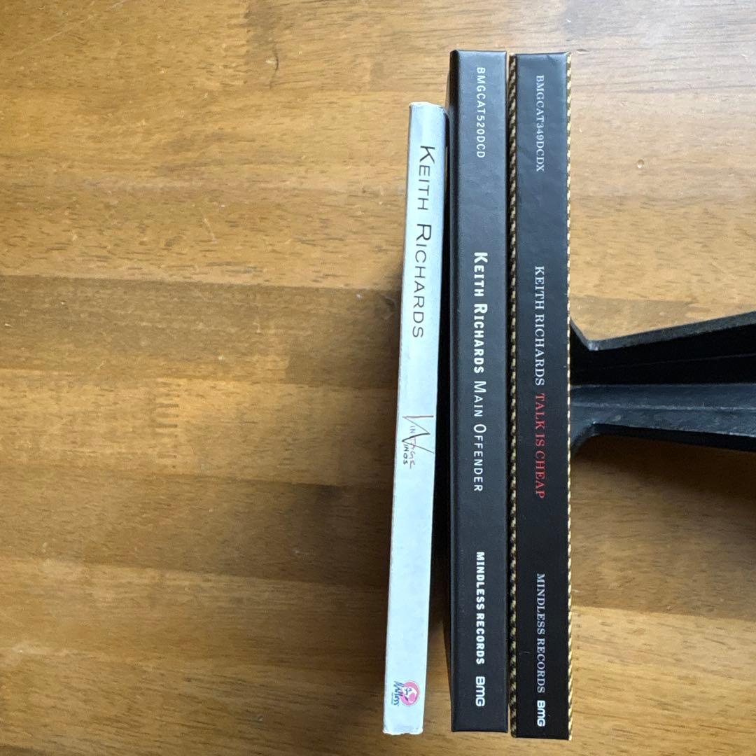 keith richards レアベスト 2枚組デラックス盤　計3タイトルセット