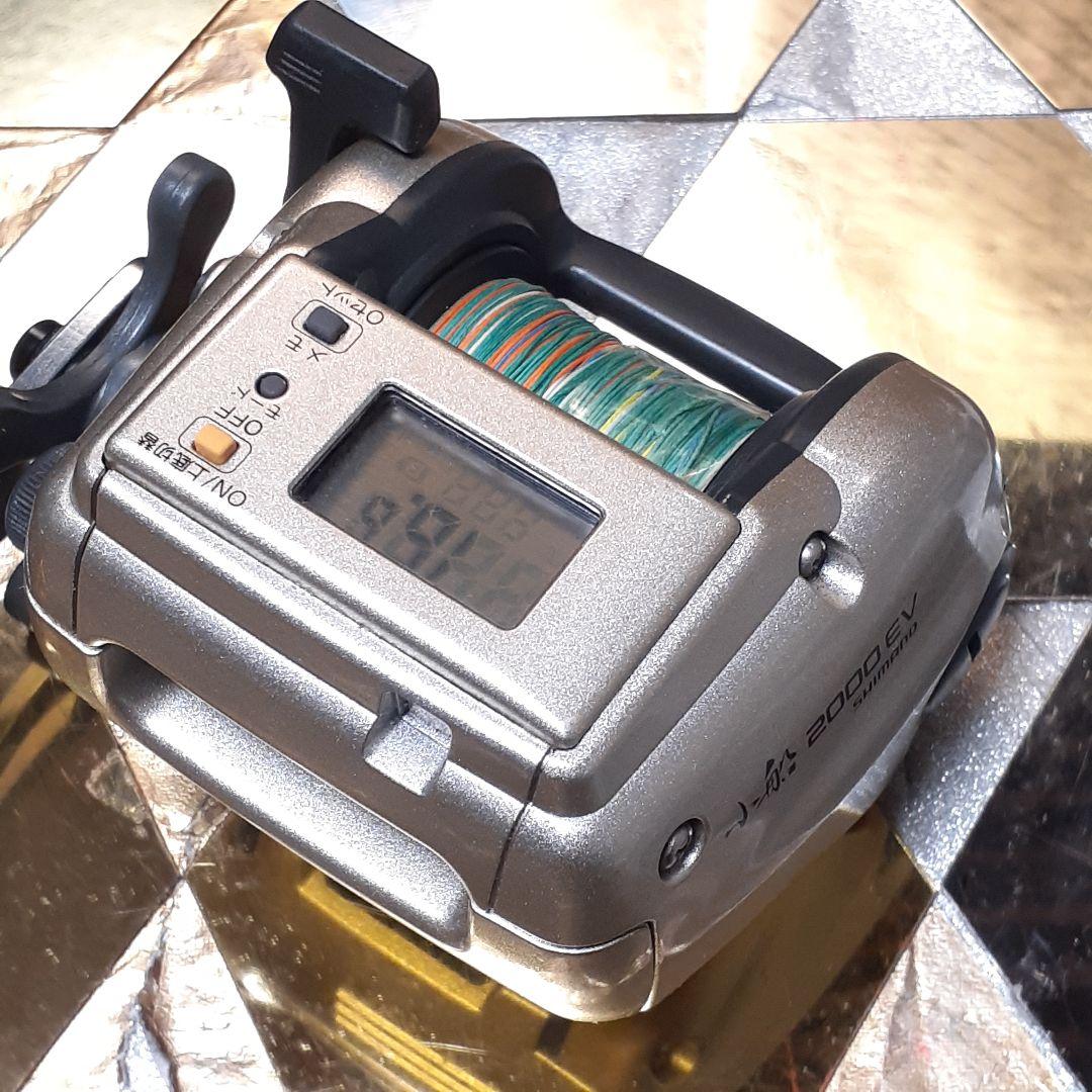 シマノ デジタナ 小船 2000EV ベイトリール 船用 タイラバ 極美品