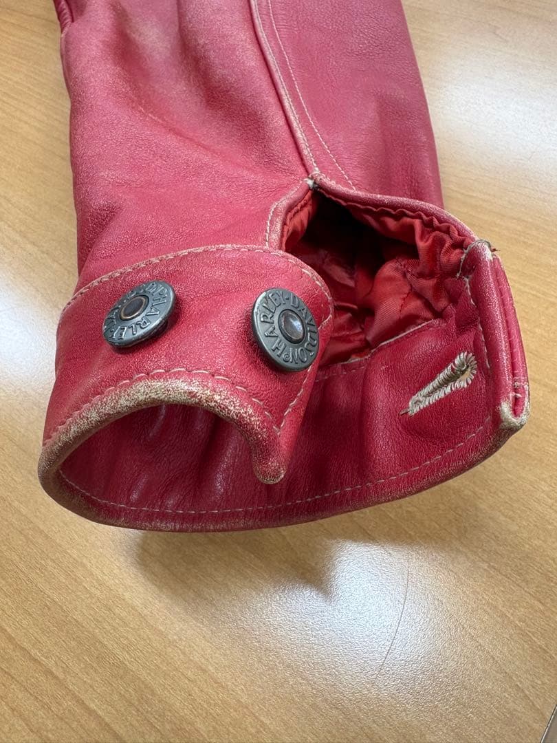 Harley-Davidson レザージャケット レッド