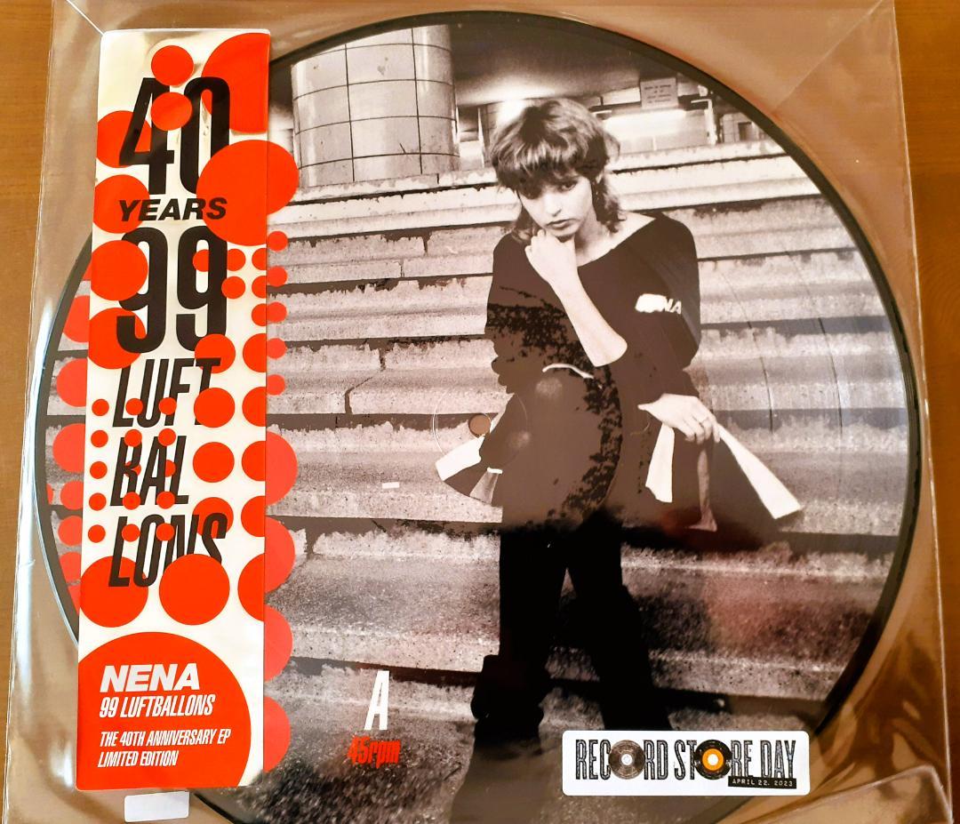 ネーナ　40周年記念 ロックバルーンは99 EP　ピクチャー盤12”レコード