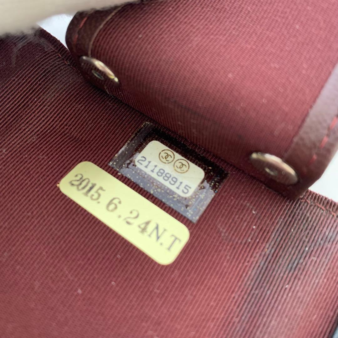 CHANEL シャネル キーケース マトラッセ ブラック ラムスキン