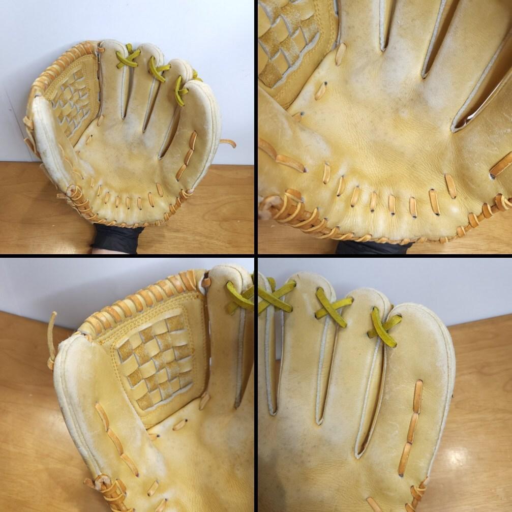 マルーチ marucci ビンテージ 布ラベル バスケットウェブ 軟式グローブ