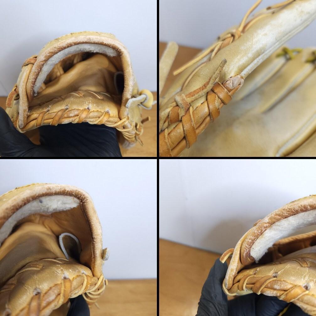 マルーチ marucci ビンテージ 布ラベル バスケットウェブ 軟式グローブ