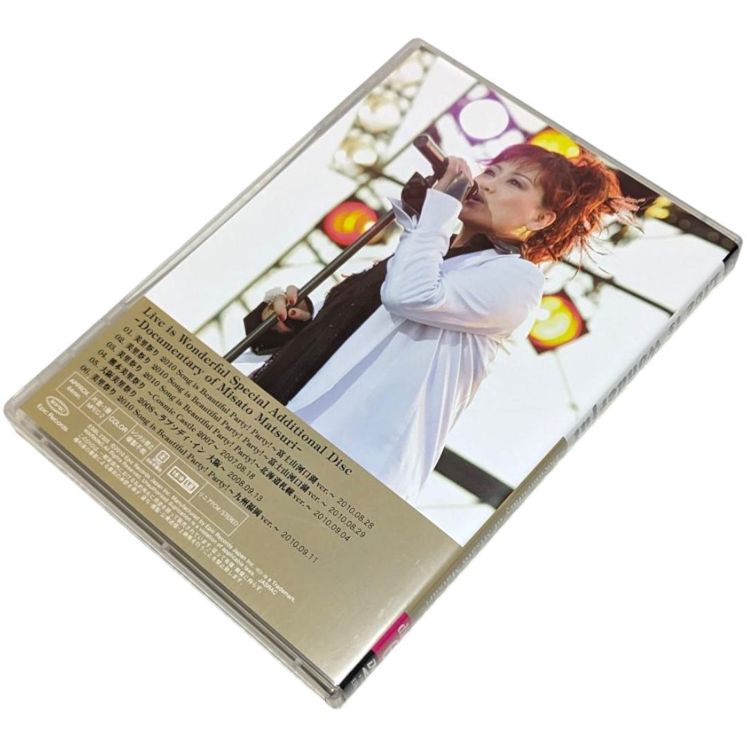 渡辺美里 Live is Wonderful Misato MatsuriBox