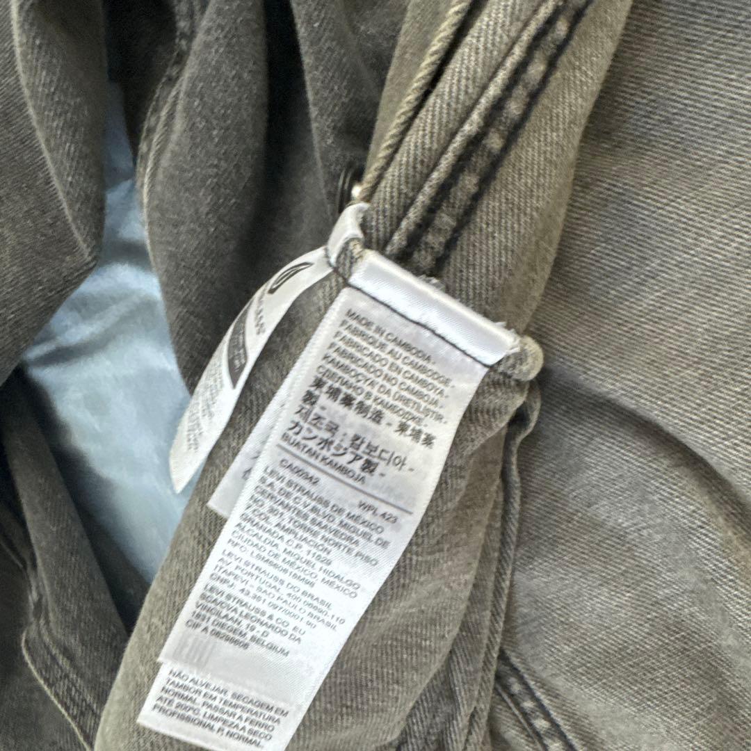 LEVI'S VINTAGE FT ブラックデニムジャケット XL