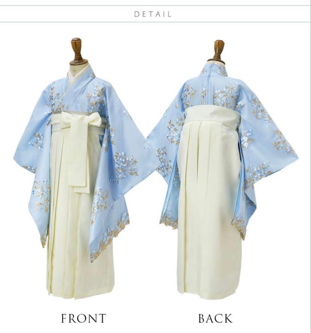 【これで安心⭐︎卒業式一式袴＆ヘアー飾りセット】150cm